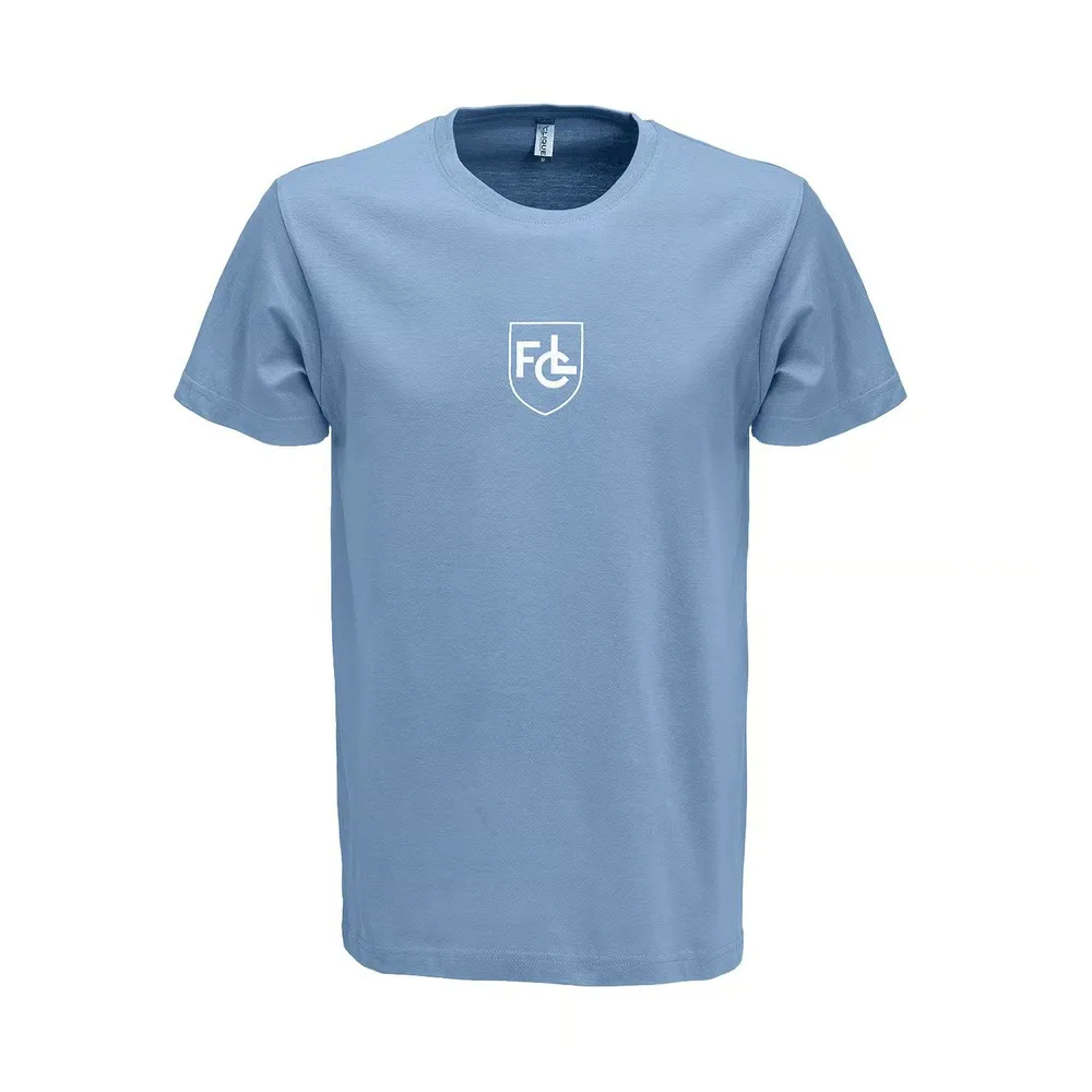 Kid's FC Luzern Retro Shirt - Light Blue