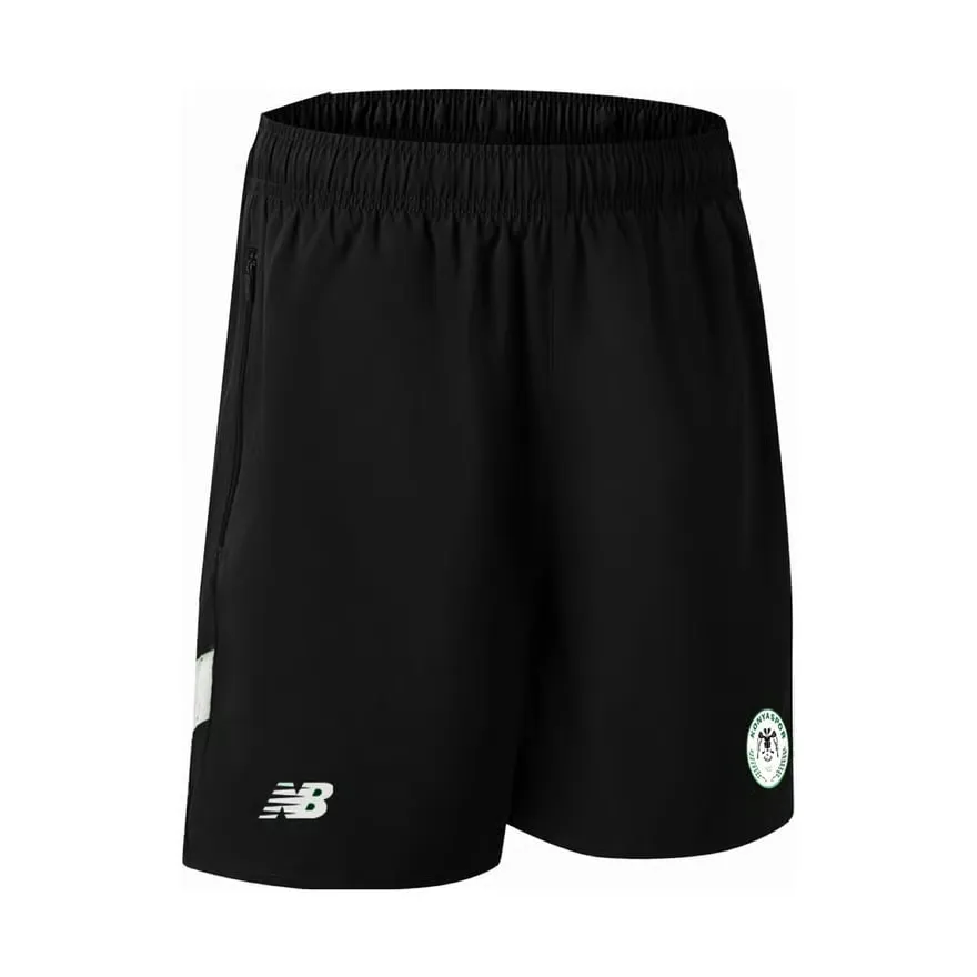 Men's Konyaspor 2024/25 Third Authentic Training Shorts - Black