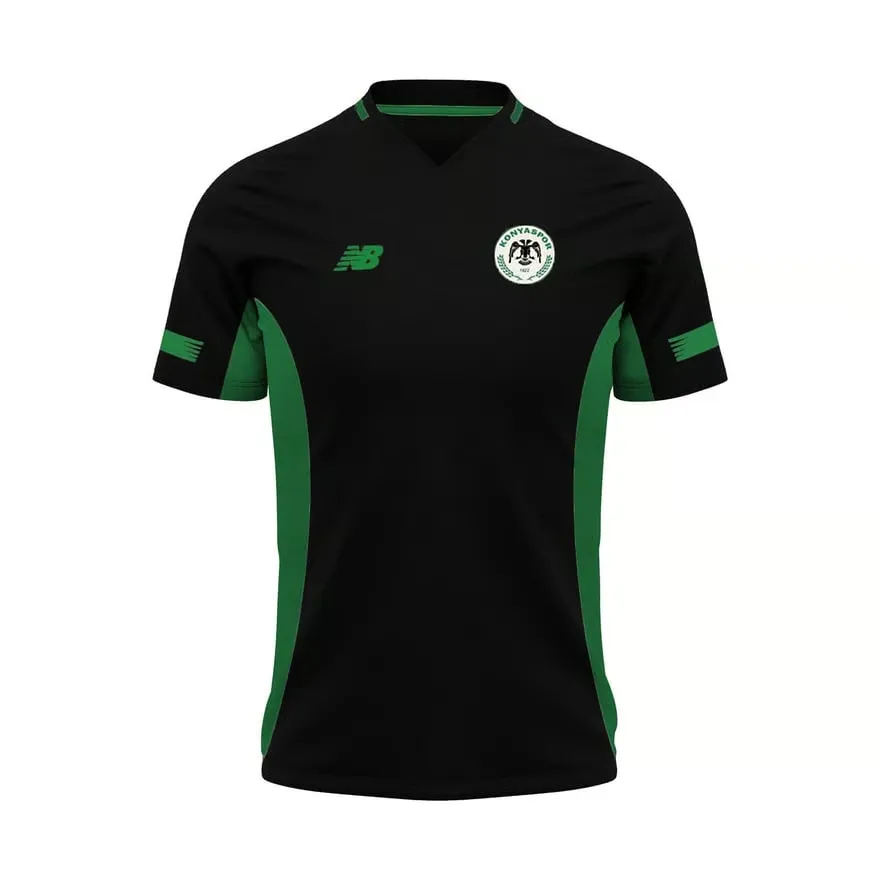 Men's Konyaspor 2024/25 Third Authentic Training Shirt - Black