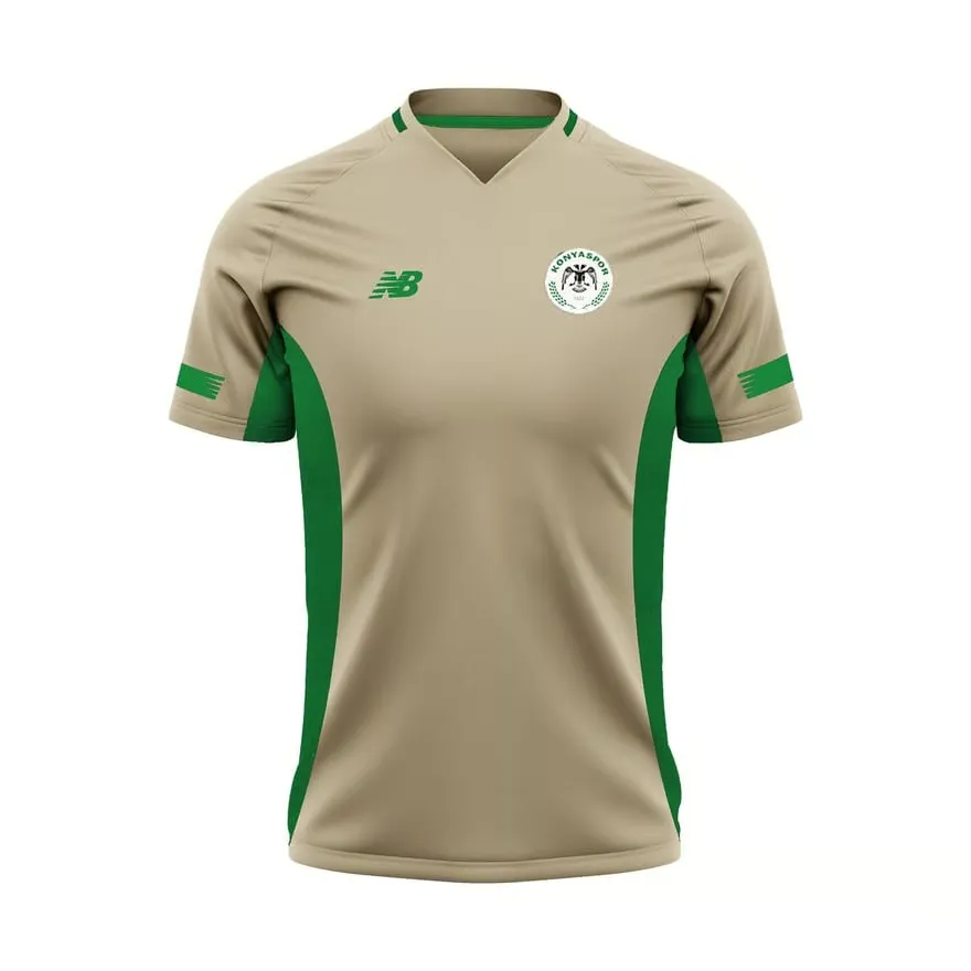 Kid's Konyaspor 2024/25 Third Authentic Training Shirt - Gold