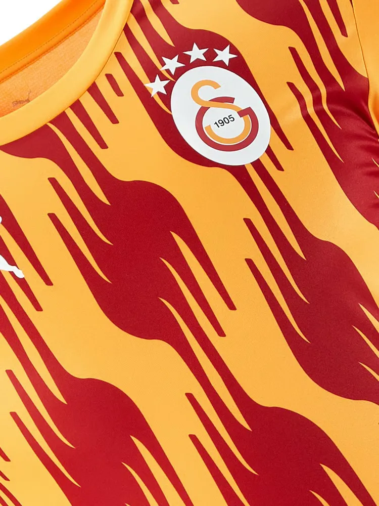 Women's Galatasaray 2024/25 Third Authentic A Team Training Shirt - Orange - Image 2