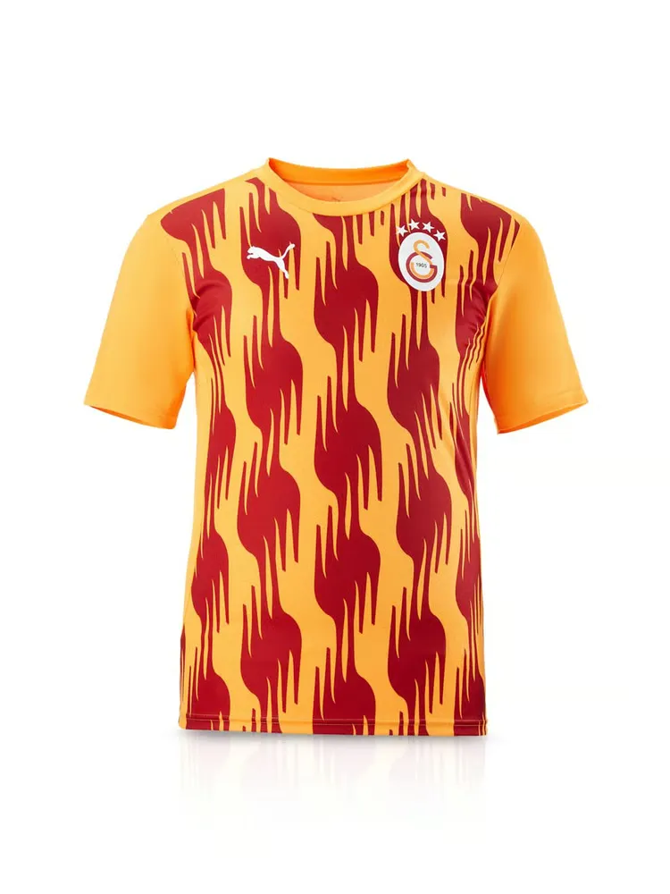 Men's Galatasaray 2024/25 Third Authentic A Team Training Shirt - Orange