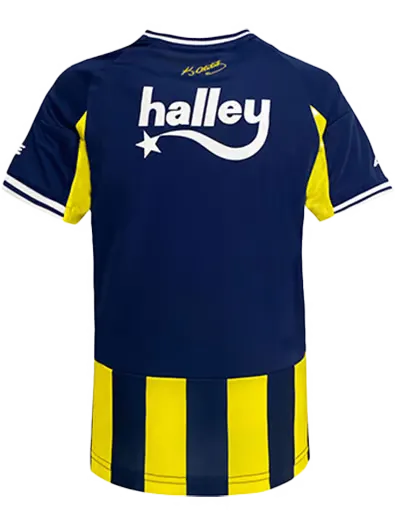 Kid's Fenerbahce 2025/26 Home Shirt - Image 2