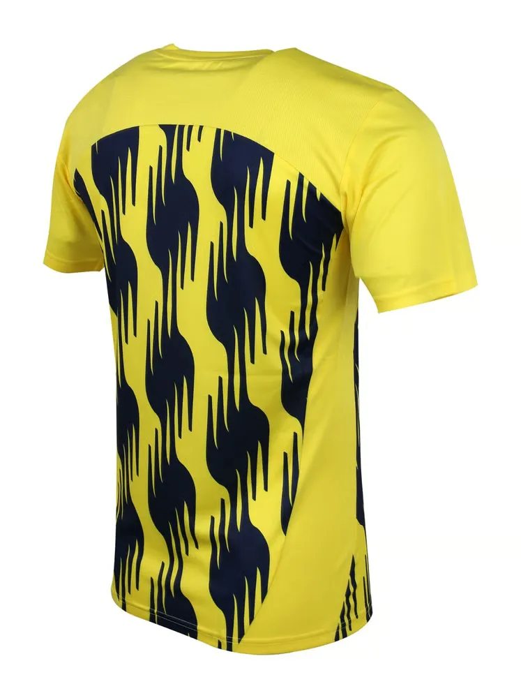 Kid's Fenerbahce 2024/25 Third Prematch Shirt - Yellow - Image 3