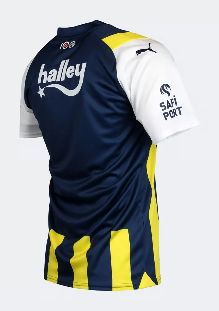 Kid's Fenerbahce 2023/24 Home Shirt - Image 3