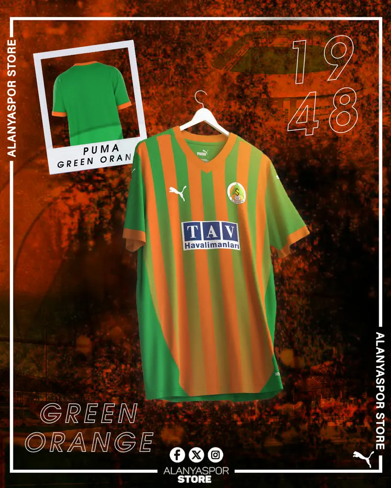 Men's Alanyaspor 2024/25 Away Shirt