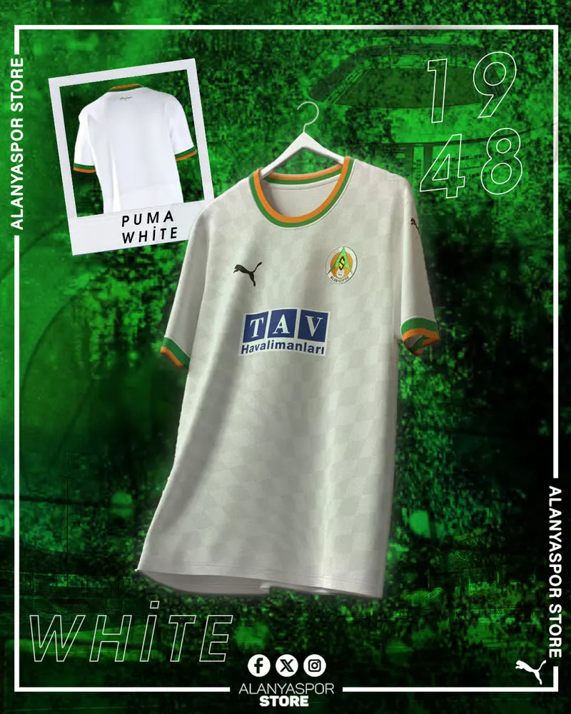 Kid's Alanyaspor 2024/25 Home Shirt