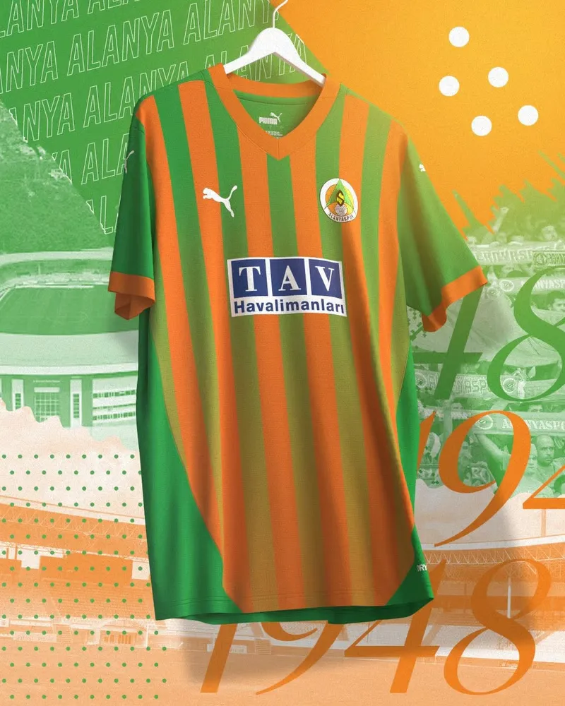 Kid's Alanyaspor 2024/25 Away Shirt - Image 2