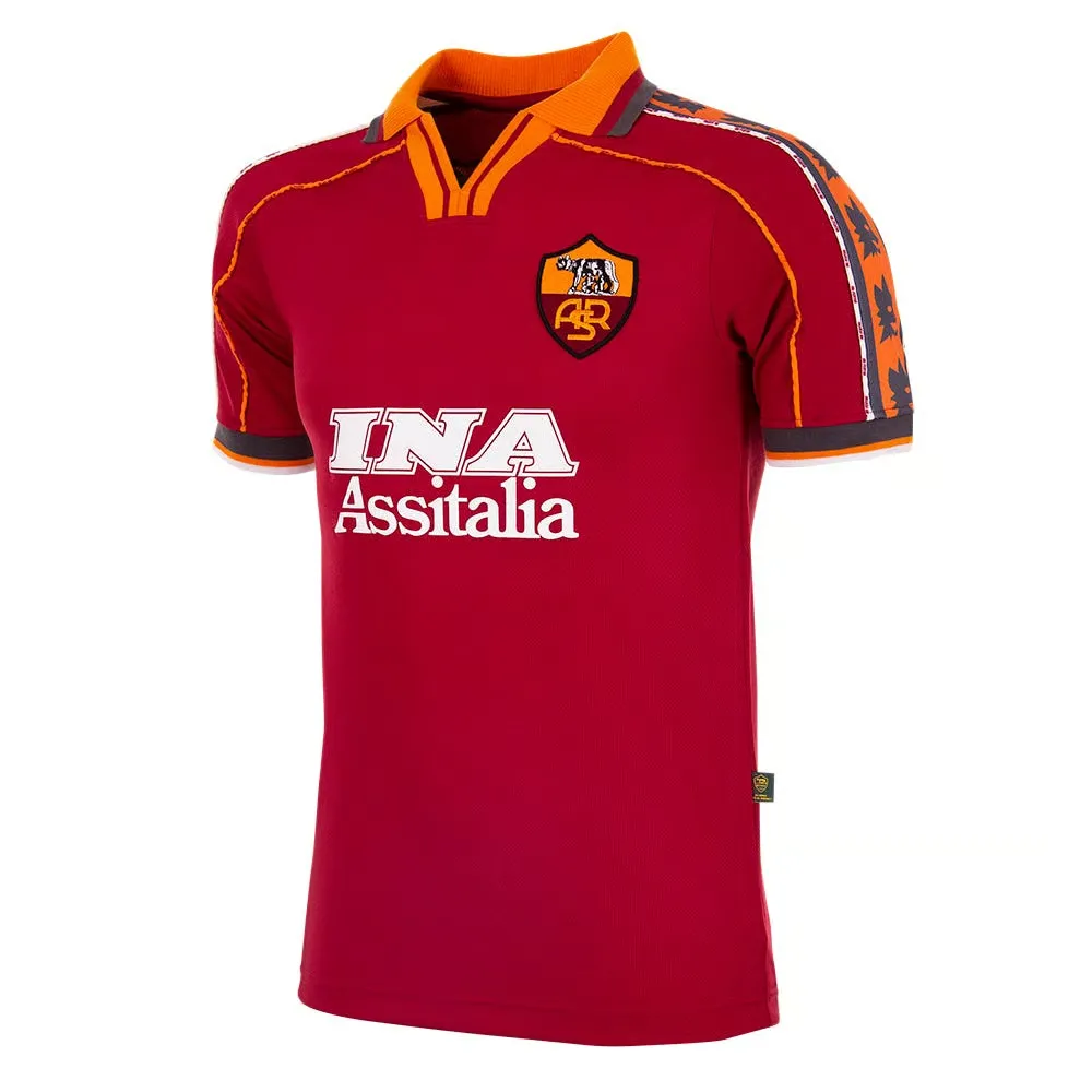 Women's Roma 1998/99 Home Retro Shirt