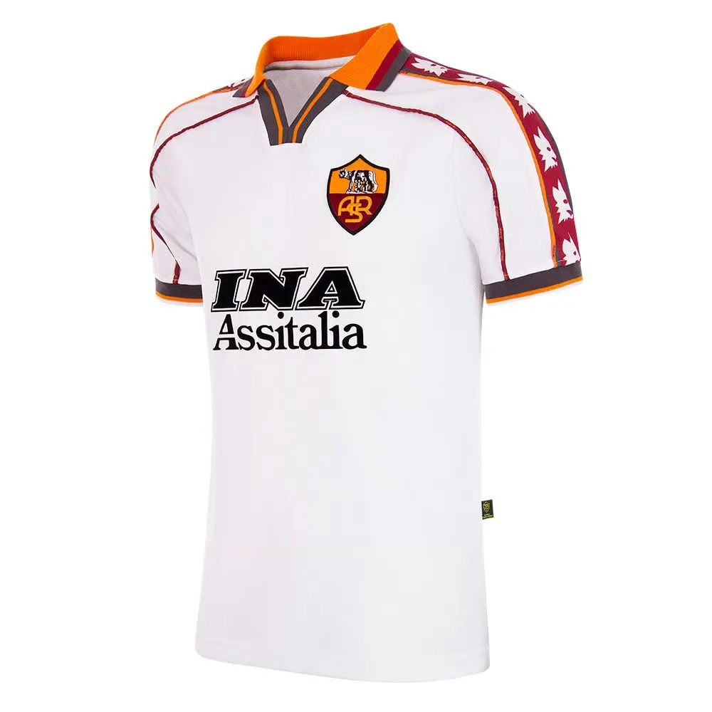 Kid's Roma 1998/99 Away Retro Shirt