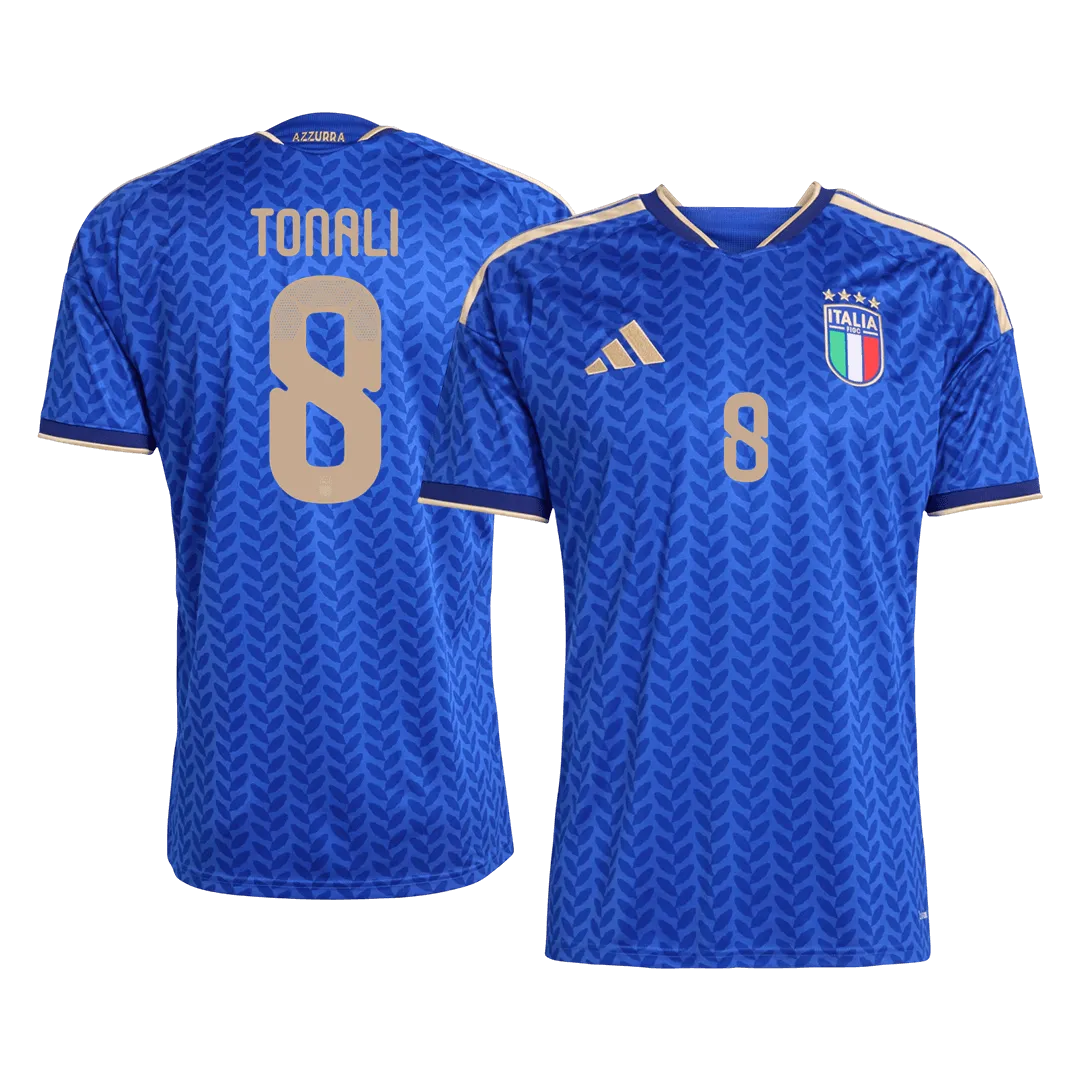 TONALI #8 Italy Home Soccer Jersey World Cup 2026