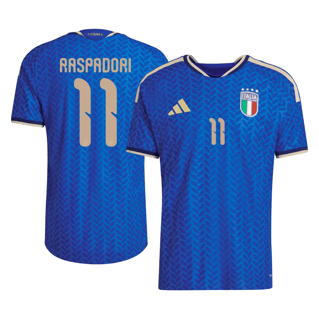 RASPADORI #11 Italy Home Player Version Jersey World Cup 2026