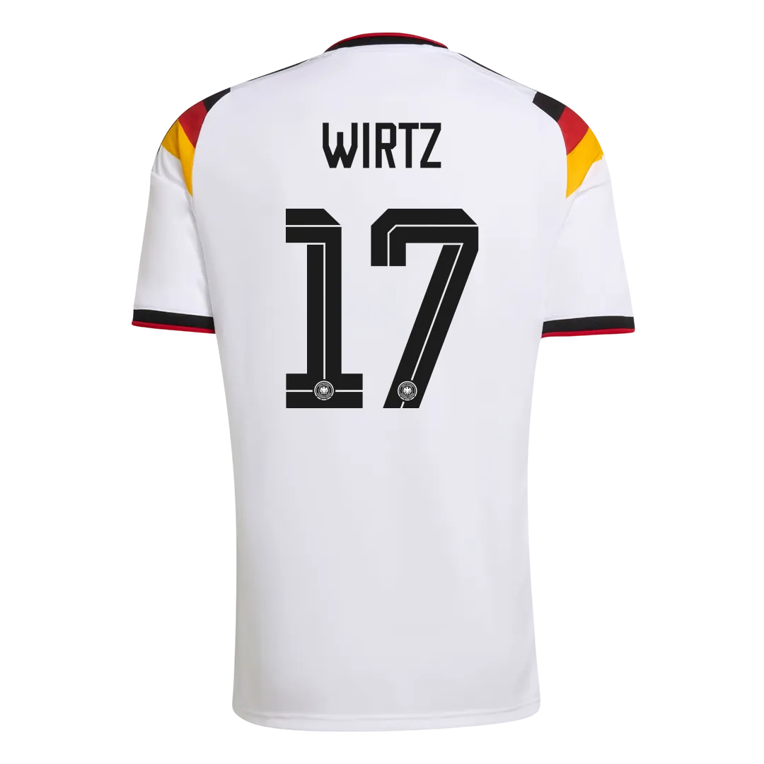 WIRTZ #17 Germany Home Soccer Jersey World Cup 2026 - Image 3