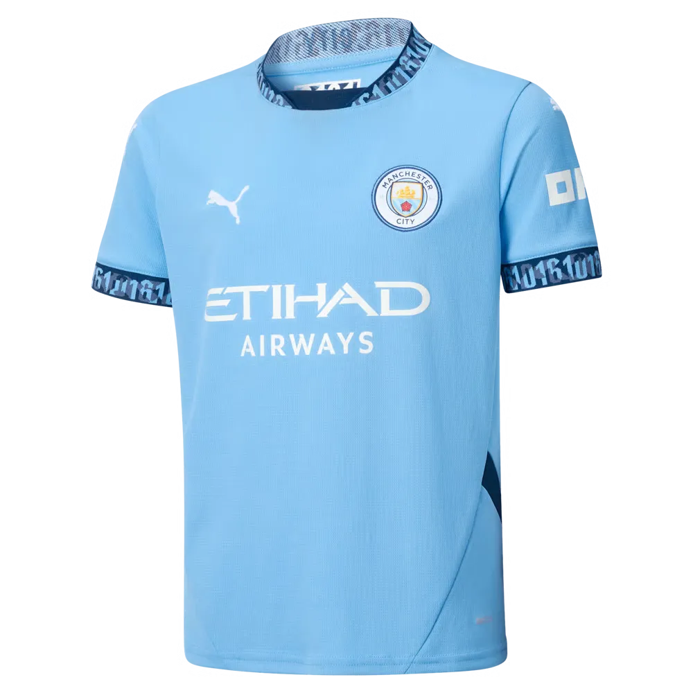 Kid's Manchester City 2024/25 Home Shirt