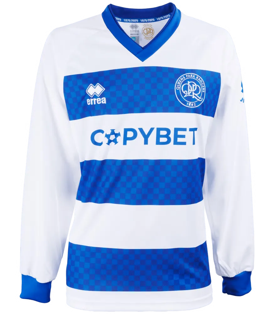 Kid's Queens Park Rangers 2025/26 Home Long Sleeve Shirt