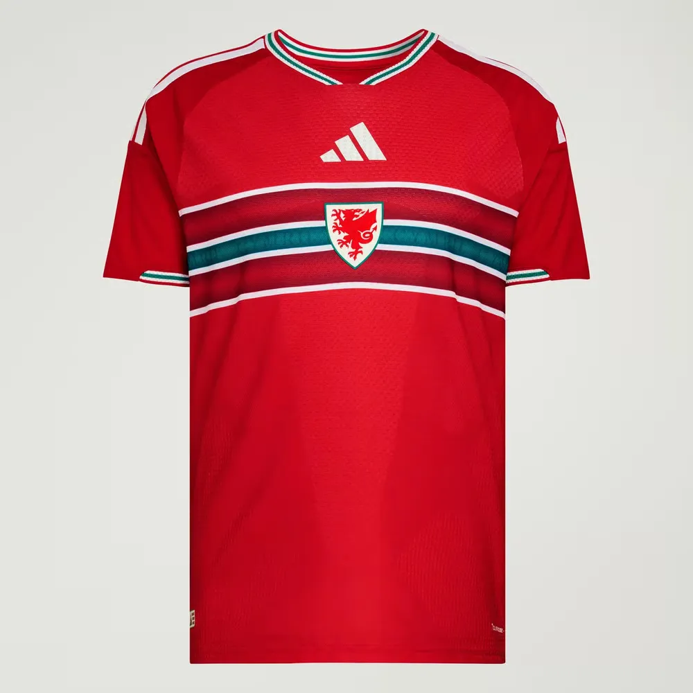 Men's Wales 2026 Home Authentic World Cup Shirt