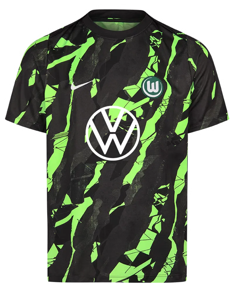 Men's VfL Wolfsburg 2025/26 Third Warm Up VW Shirt