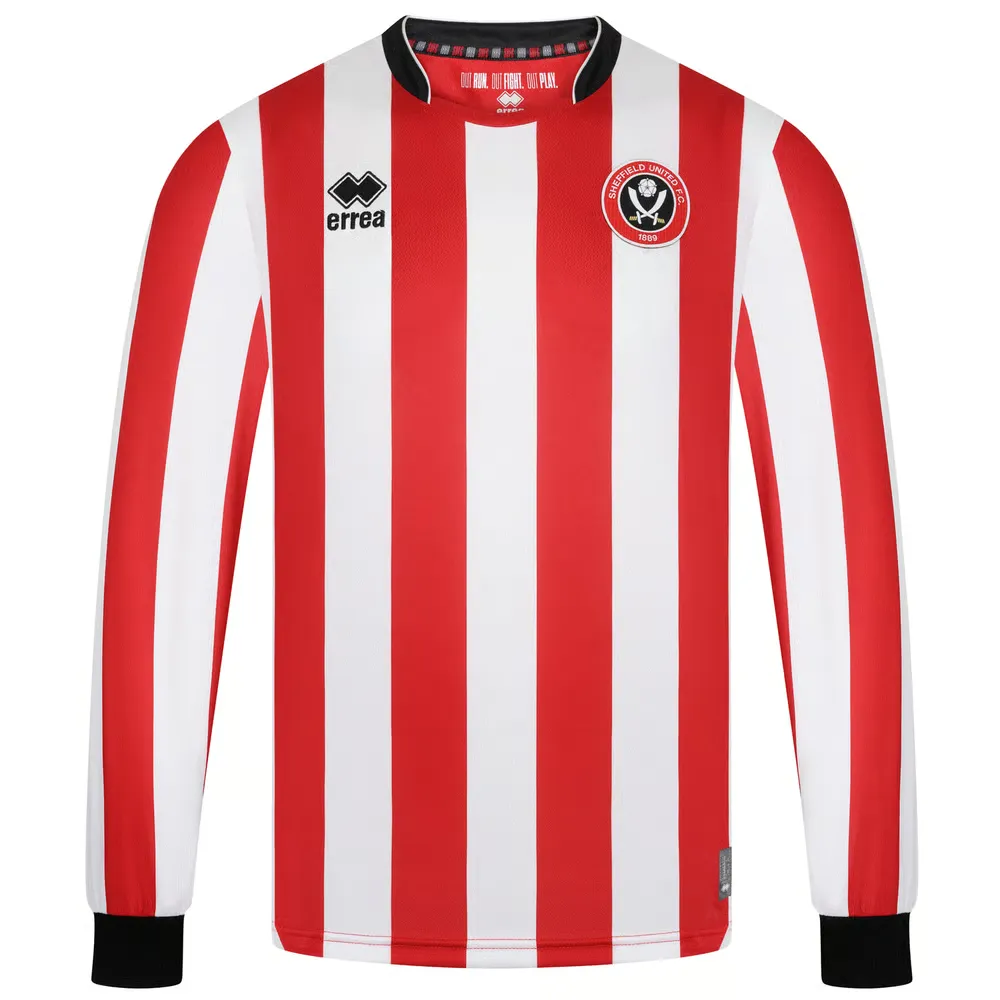 Men's Sheffield United 2025/26 Home Long Sleeve Shirt