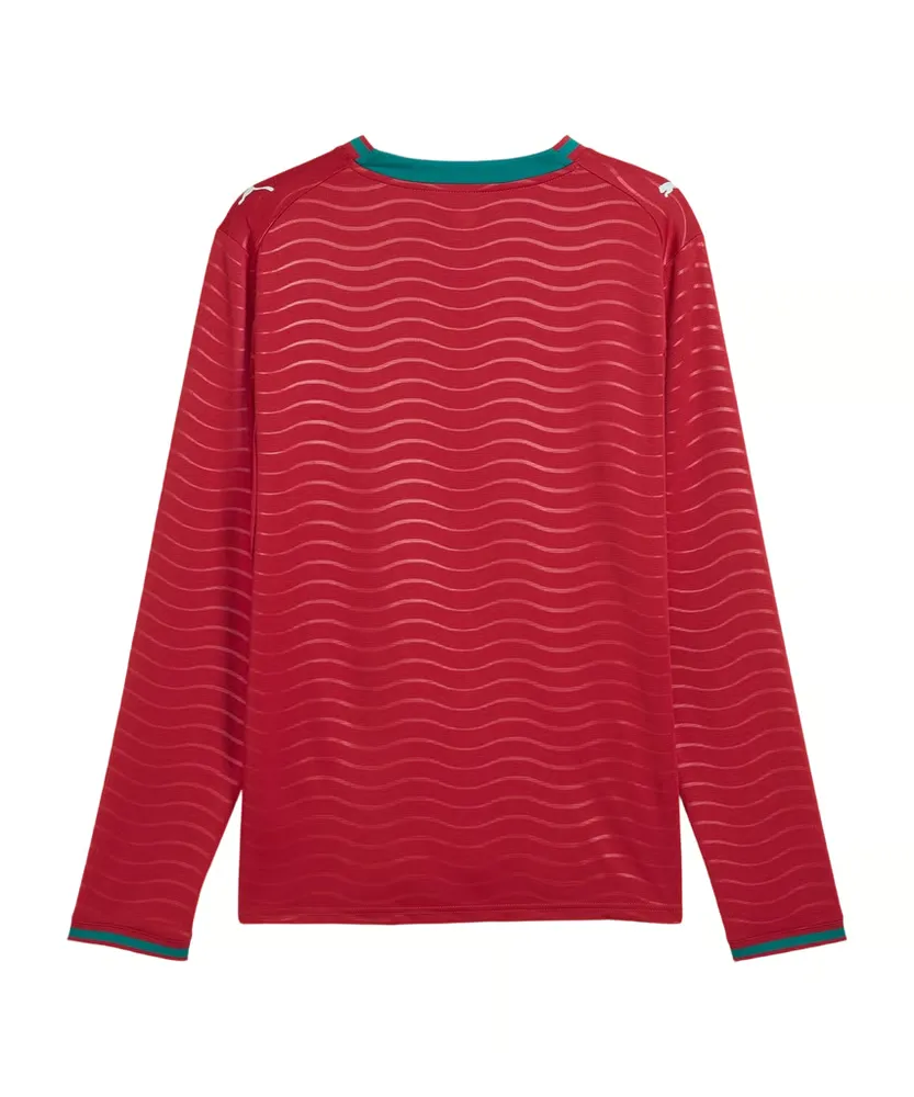 Women's Portugal 2026 Home World Cup Long Sleeve Shirt - Image 2