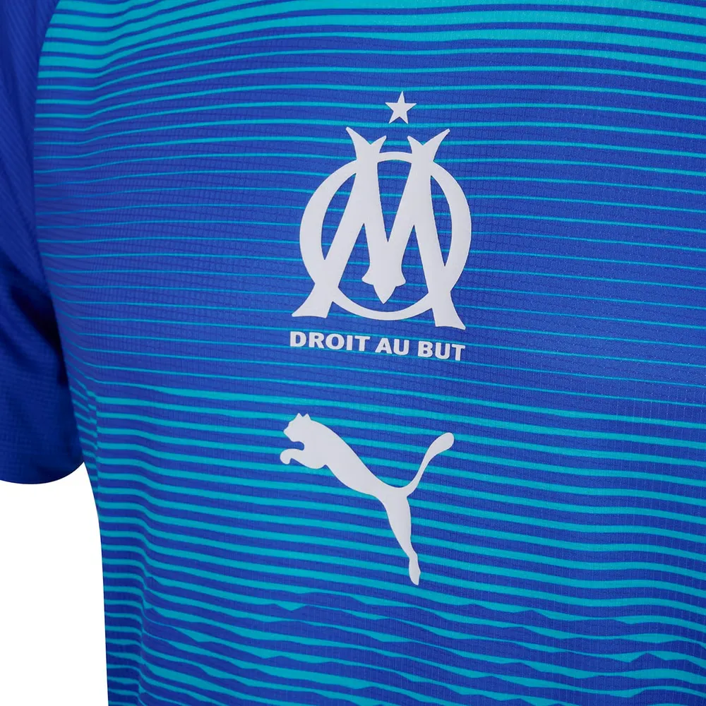 Women's OM 2025/26 Third Pre Match Shirt - Blue - Image 2