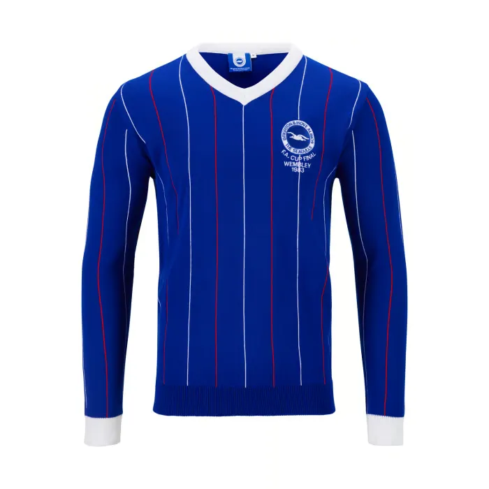 Kid's Brighton & Hove Albion 1983 Retro FA Cup Final Shirt