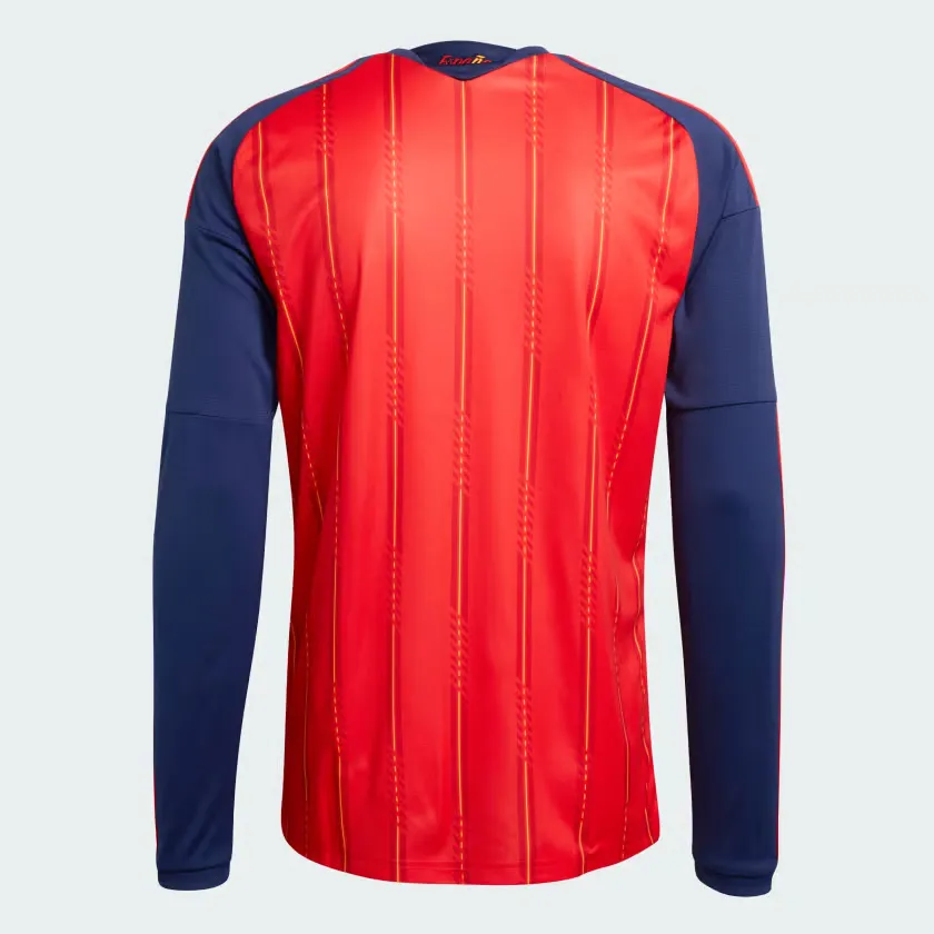 Kid's Spain 2026 Home World Cup Long Sleeve Shirt - Image 2