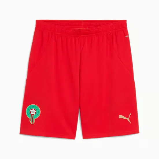 Kid's Morocco 2025 Third Shorts - Red