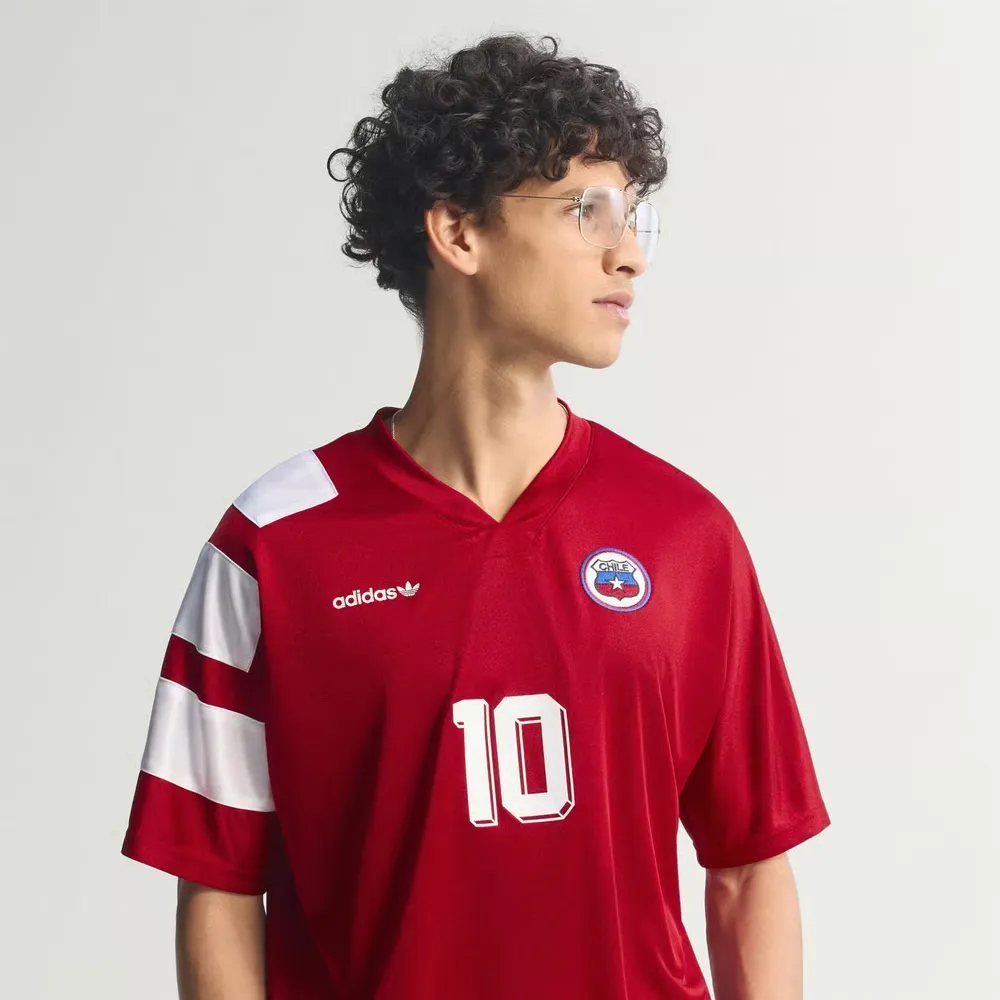 Women's Chile 1994 Home Retro Shirt #10 - Image 3