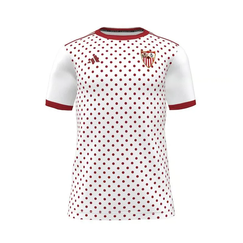 Men's Sevilla FC 2025/26 Third Pre Match Shirt - White