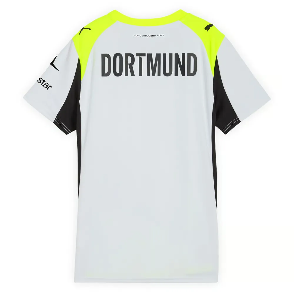 Women's BVB Borussia Dortmund 2025/26 Away Shirt - Image 2