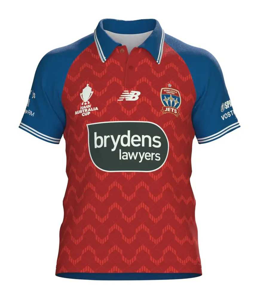 Men's Newcastle Jets 2025/26 Home Australia Cup Shirt