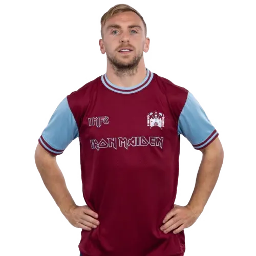 Men's West Ham United x Iron Maiden 50th Anniversary Shirt