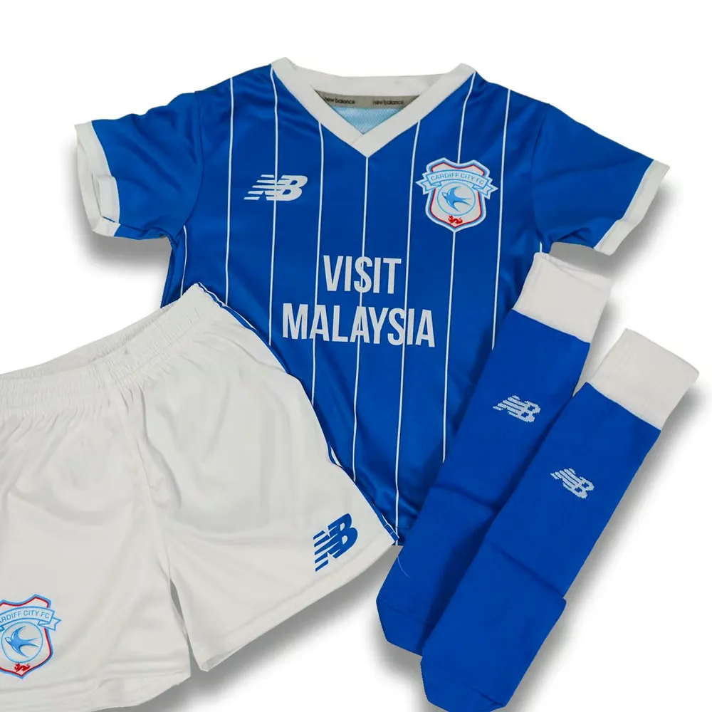 Kid's Cardiff City 2025/26 Home Kit