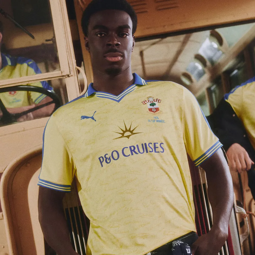 Kid's Southampton 2025/26 50th Anniversary Shirt - Image 4