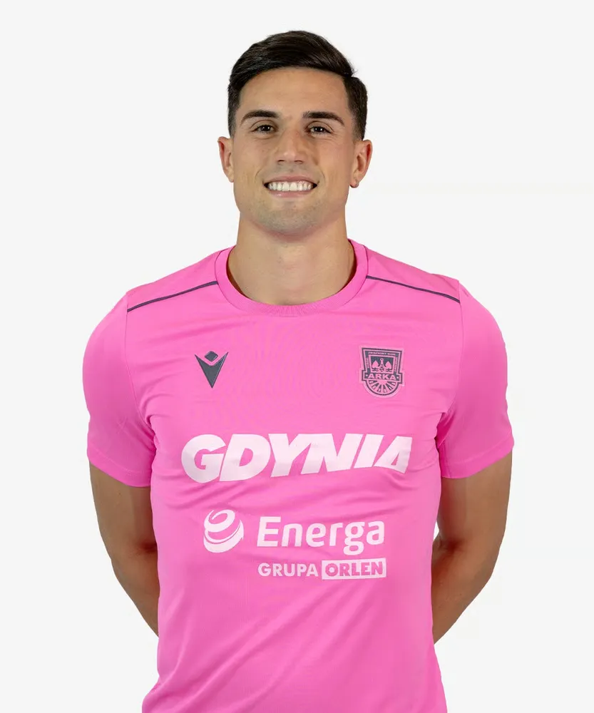 Men's Arka Gdynia 2025/26 Third Pink October Shirt