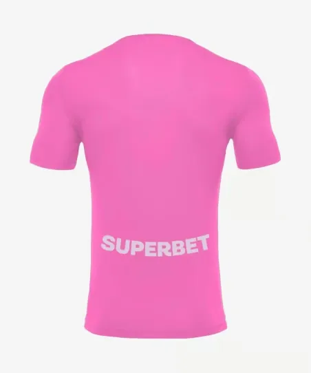 Men's Arka Gdynia 2025/26 Third Pink October Shirt - Image 2