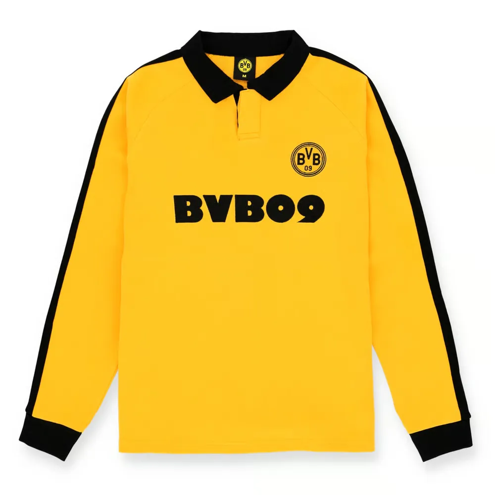 Women's BVB Borussia Dortmund 70s Retro Long Sleeve Shirt
