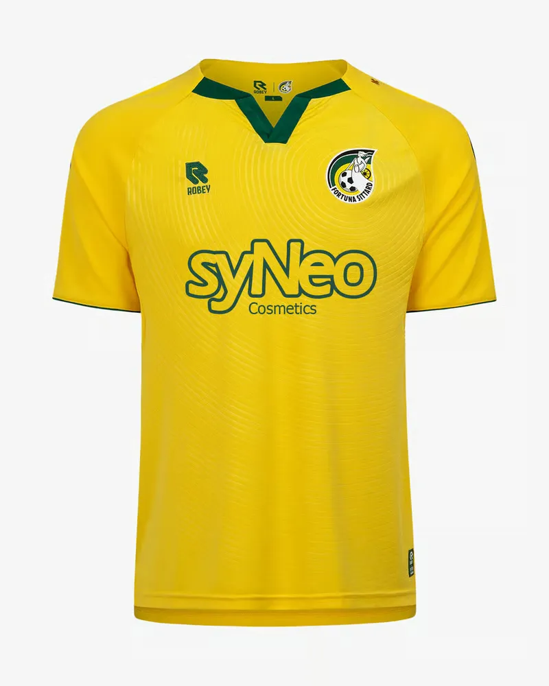 Men's Fortuna Sittard 2025/26 Home Sponsored Shirt