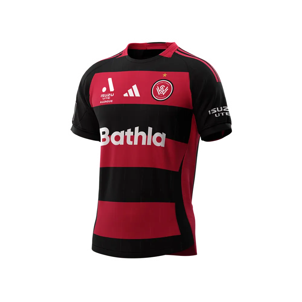Kid's Western Sydney Wanderers 2025/26 Home Shirt