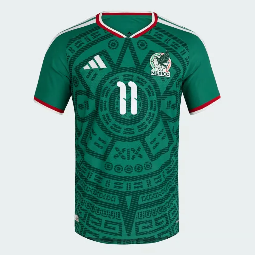 Kid's Mexico 2026 Home Authentic World Cup Shirt S. GIMENEZ #11 - Image 2