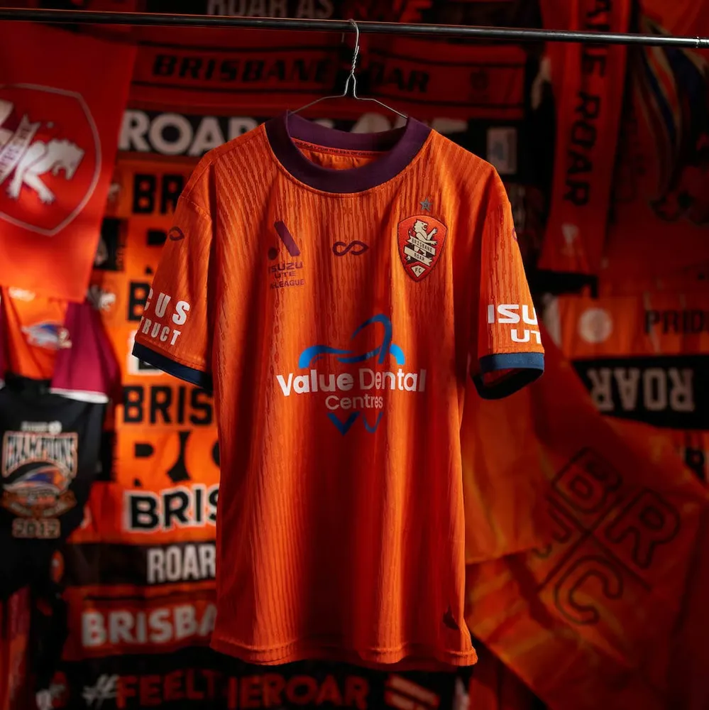 Kid's Brisbane Roar 2025/26 Home Shirt