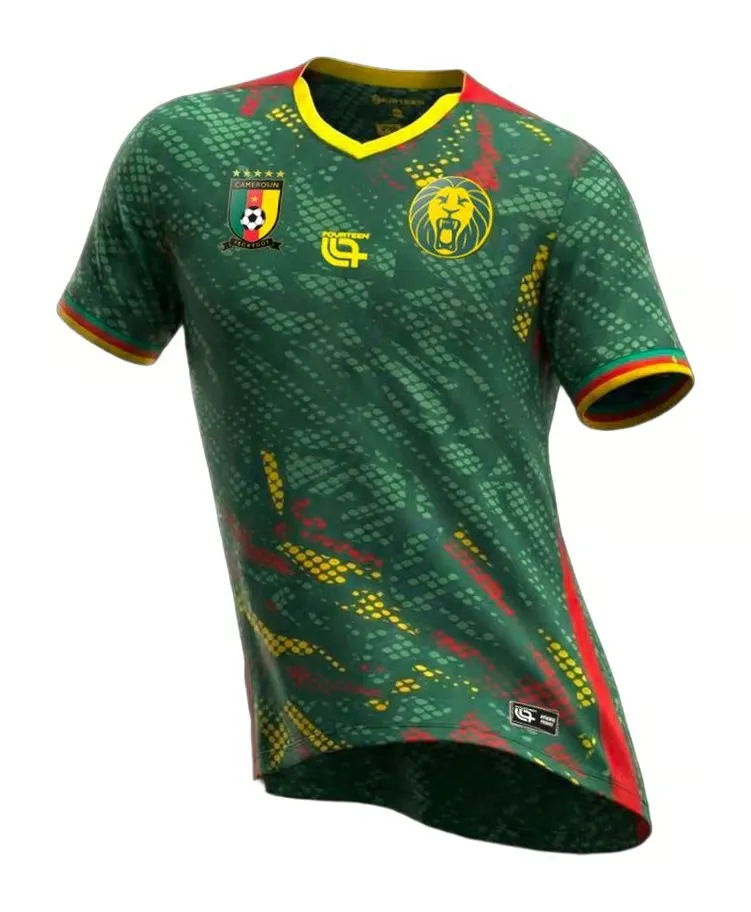 Kid's Cameroon 2025/26 Home AFCON Shirt