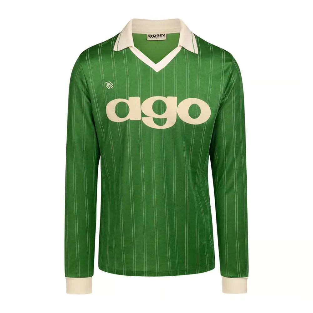 Men's FC Groningen 1982/83 Retro Long Sleeve Shirt