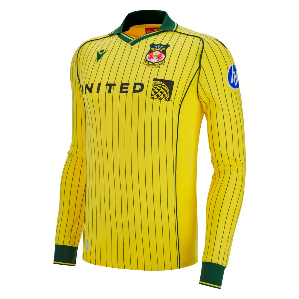 Men's Wrexham AFC 2025/26 Away Long Sleeve Shirt