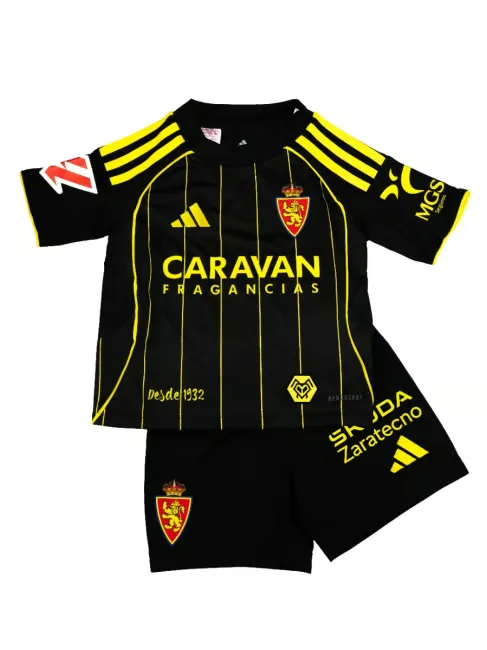 Kid's Real Zaragoza 2025/26 Away Kit