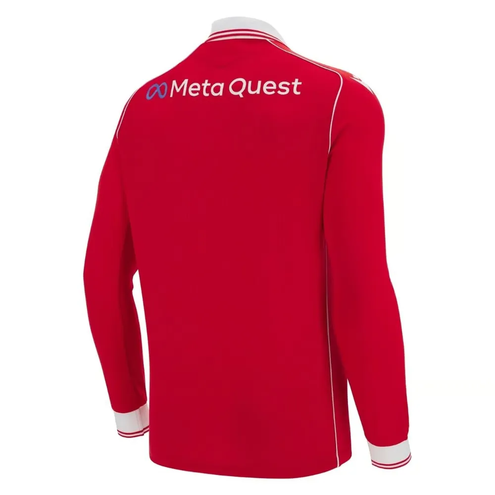 Kid's Wrexham AFC 2025/26 Home Long Sleeve Shirt - Image 2