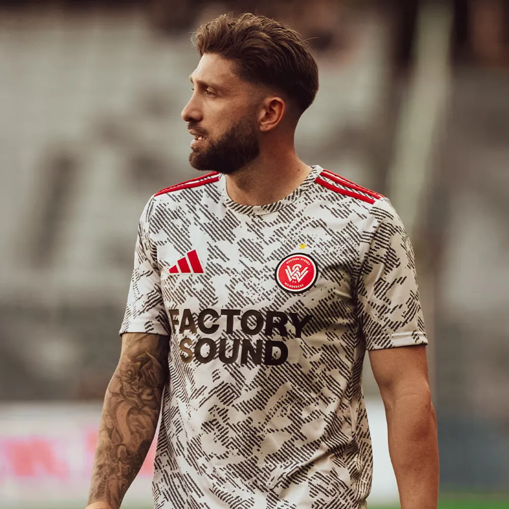 Kid's Western Sydney Wanderers 2025/26 Third Warm Up Shirt - Image 2