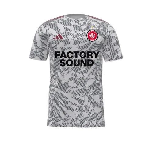 Kid's Western Sydney Wanderers 2025/26 Third Warm Up Shirt