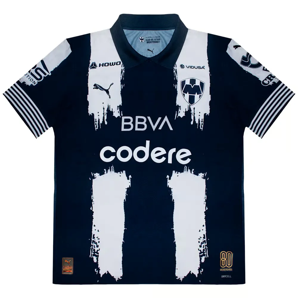 Kid's Monterrey FC 2025 80th Anniversary Shirt