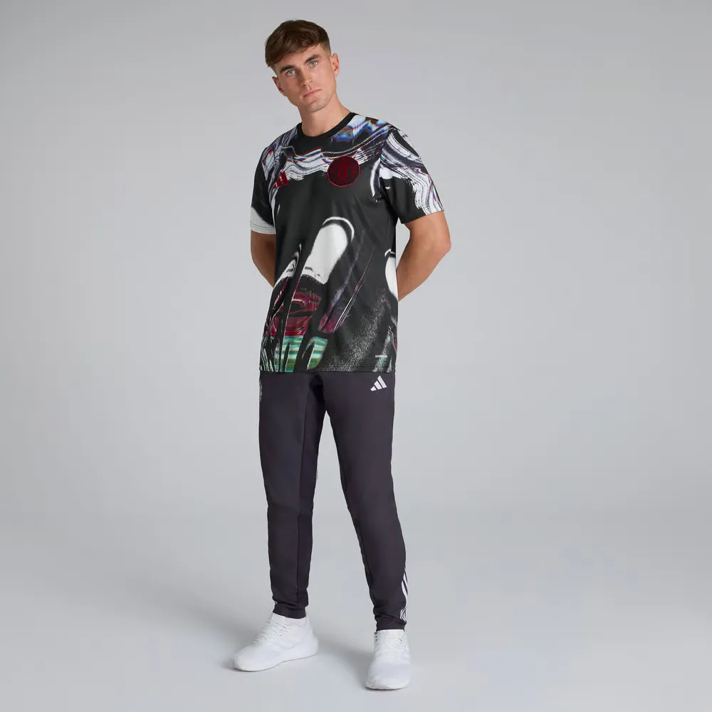 Men's Manchester United 2025/26 Third Pre Match Shirt - Black - Image 2